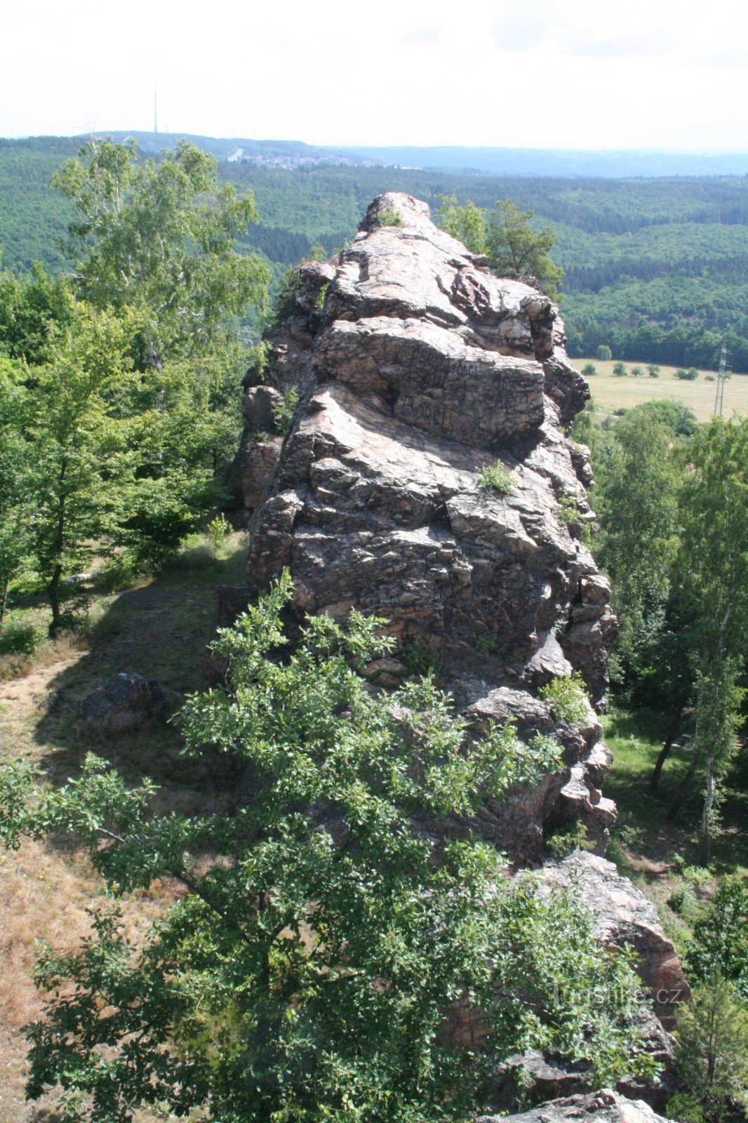 Natuurmonument Černolická skály