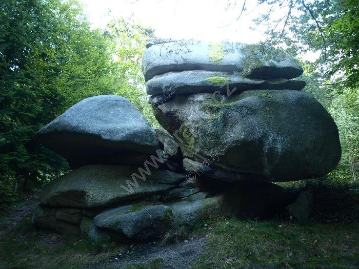 přírodní památka Čertův kámen