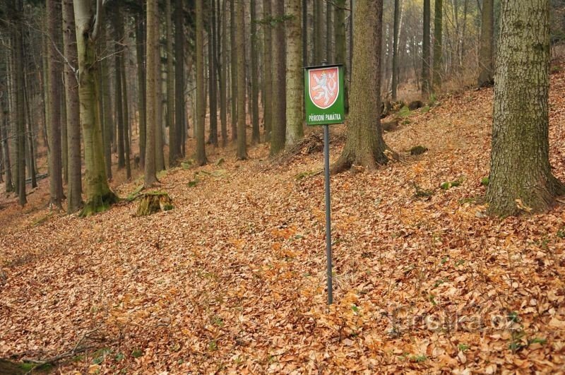 monument natural Hrušín