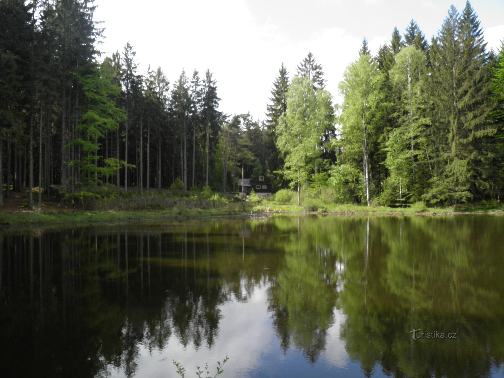 Det naturlige monument af Ivans dam