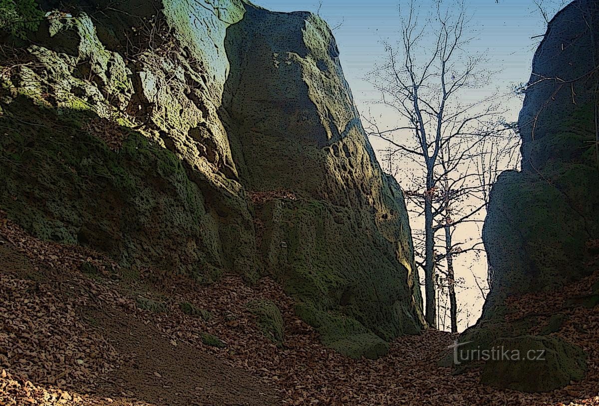 Monument naturel - Králky