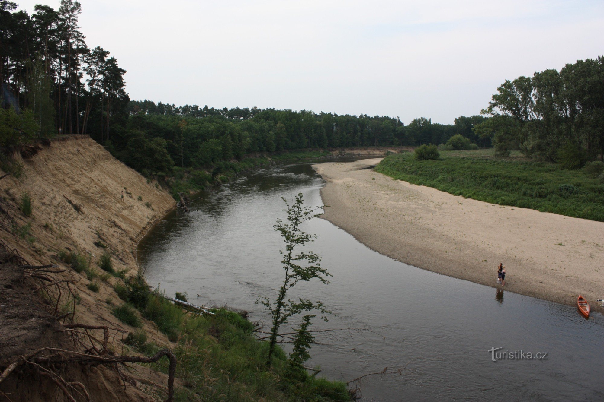 Monument naturel Rives d'Osypané près de Bzenc Přívoz