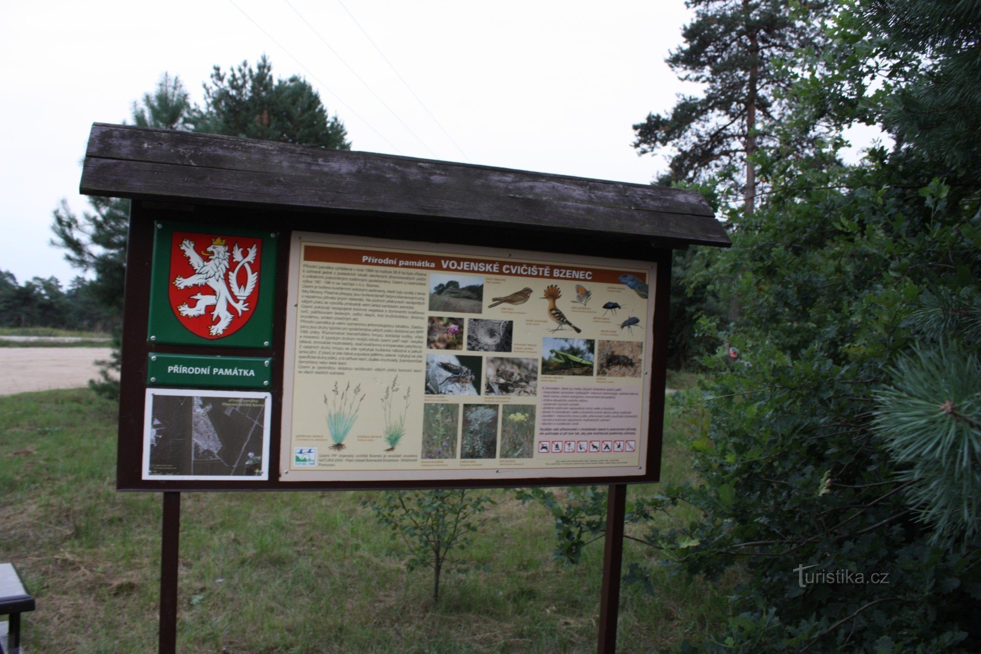 Natural monument MILITARY TRAINING FIELD BZENEC