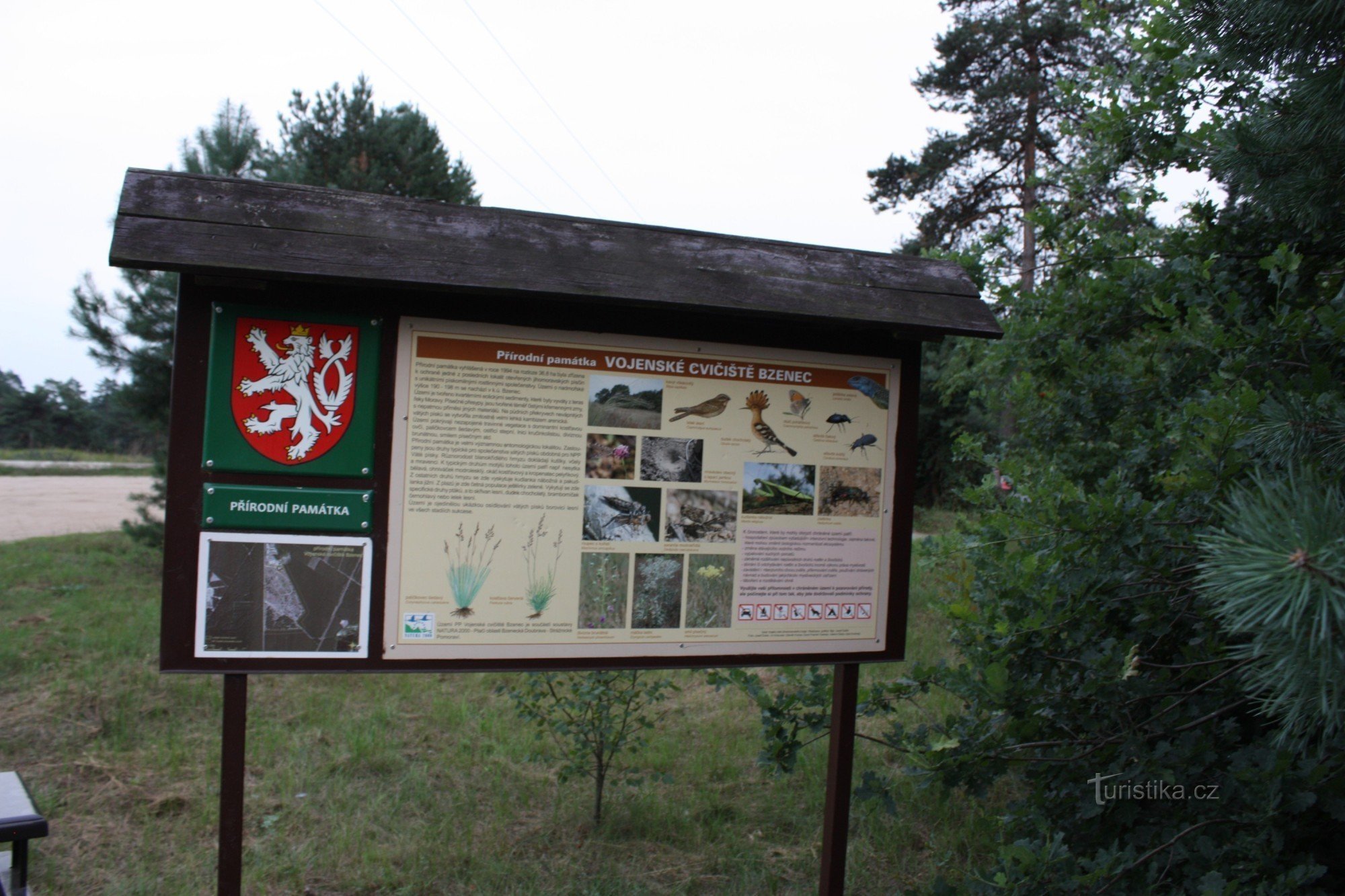 Monument natural CÂMPUL DE ANTRENAMENT MILITAR BZENEC