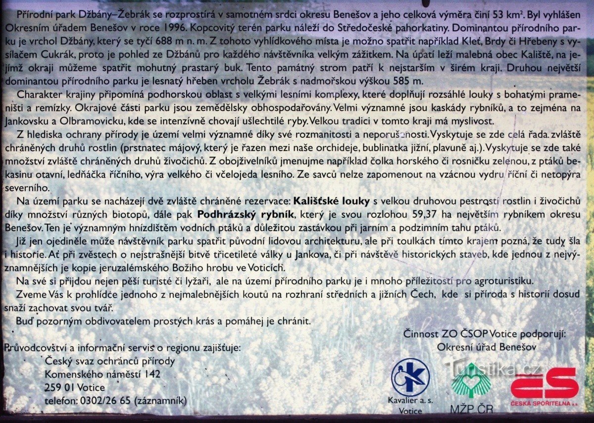 Přírodní park Džbány-Žebrák