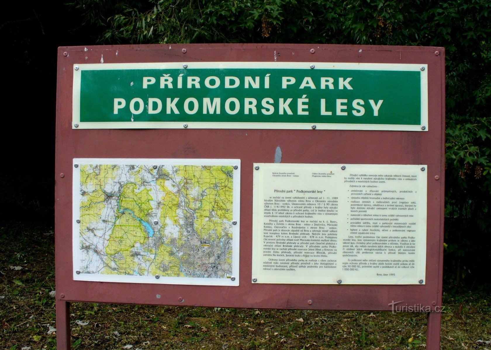 Podkomorské lesy 自然公园