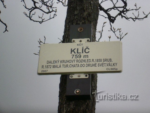 Természetvédelmi Terület Klíč