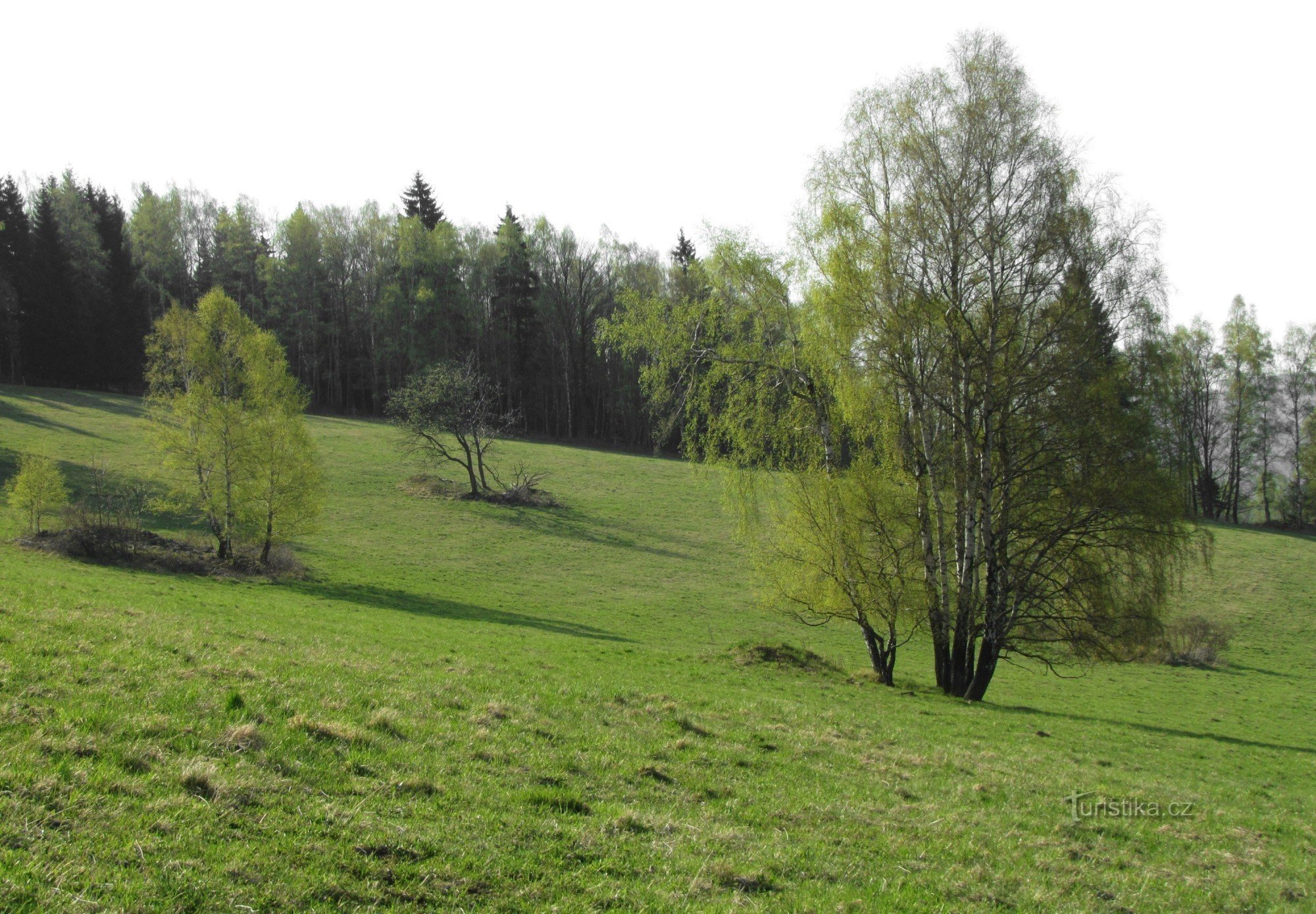 Mirante natural sobre Přední Alojzov