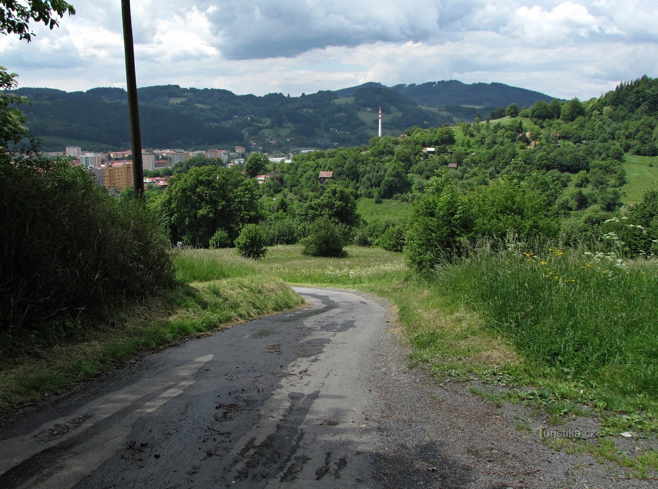 Naravni razgled na Vsetín