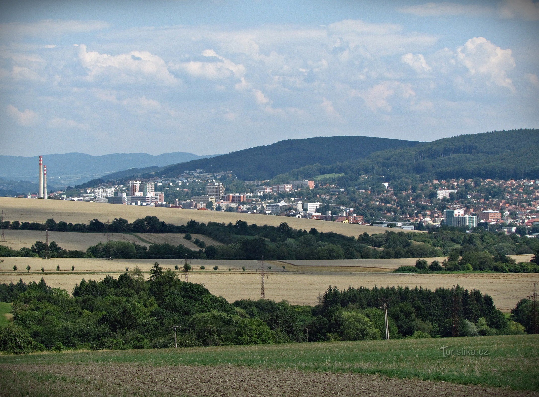 Natural viewpoint near Chlum