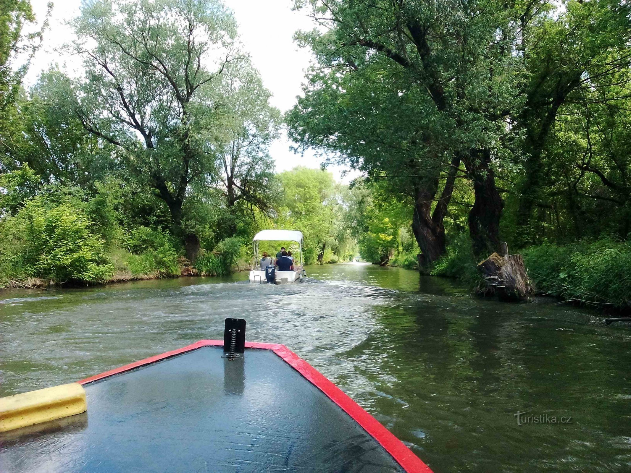 Puerto de Petrov en el Canal Baťo