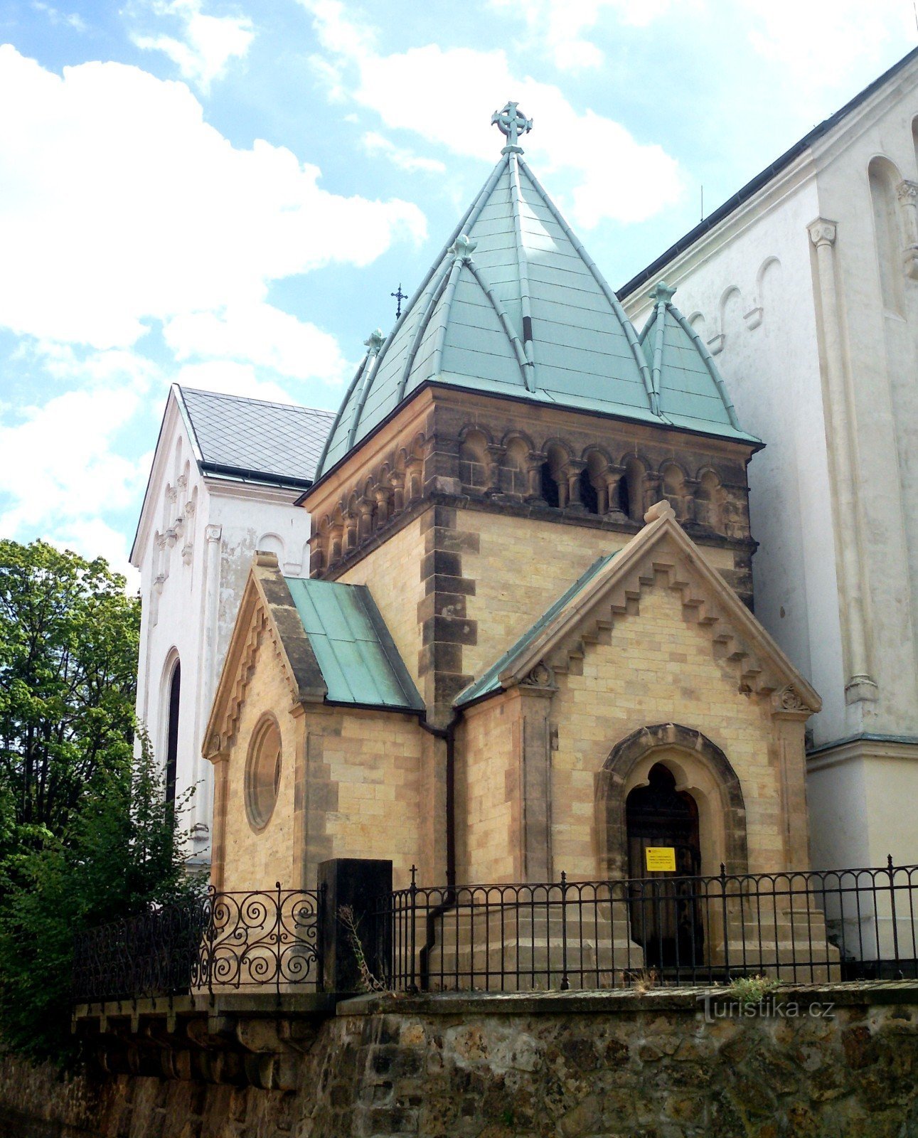 csatolt kápolna 1904-ből