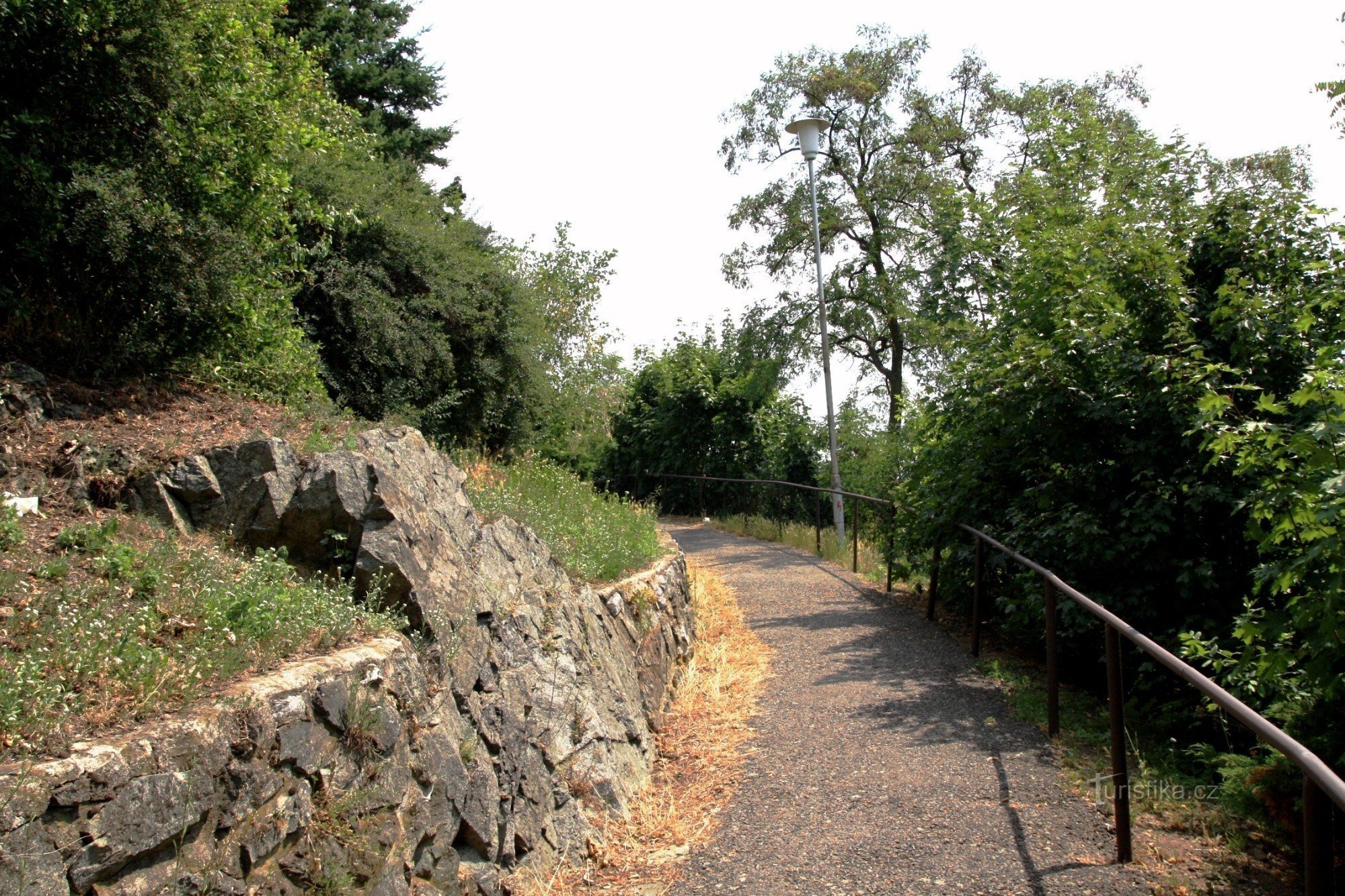 Route d'accès à Ruský vrch