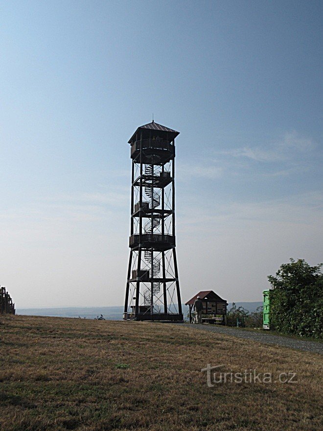 Přítluky - a torre de vigia do farol