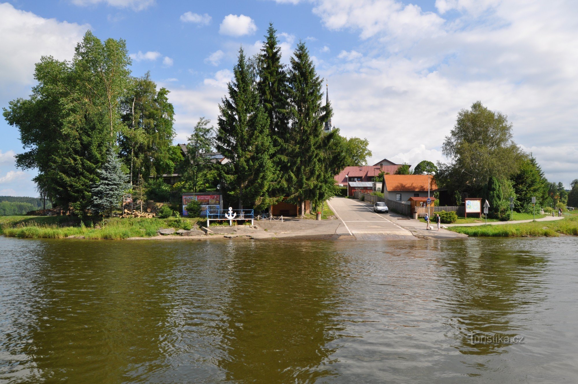 Frymburk ferry