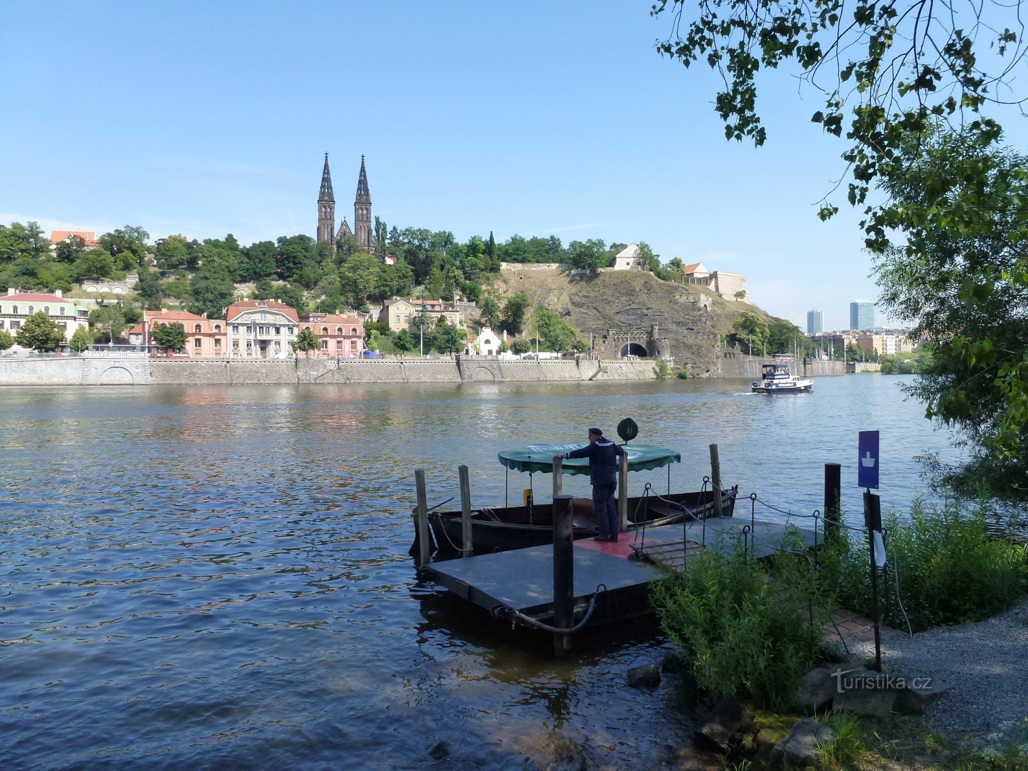 Fähre nach Císařská louka