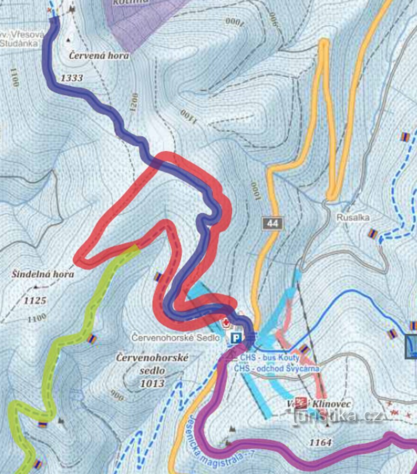 Za skijaše trkače: Nova staza stvorena je na sedlu Červenohorské