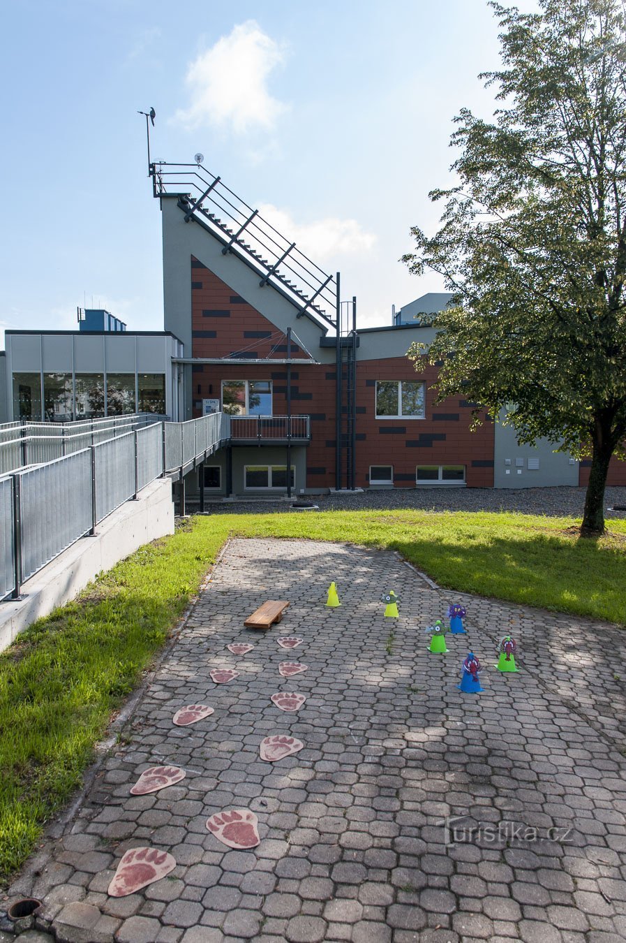 Playful tasks were prepared for the children