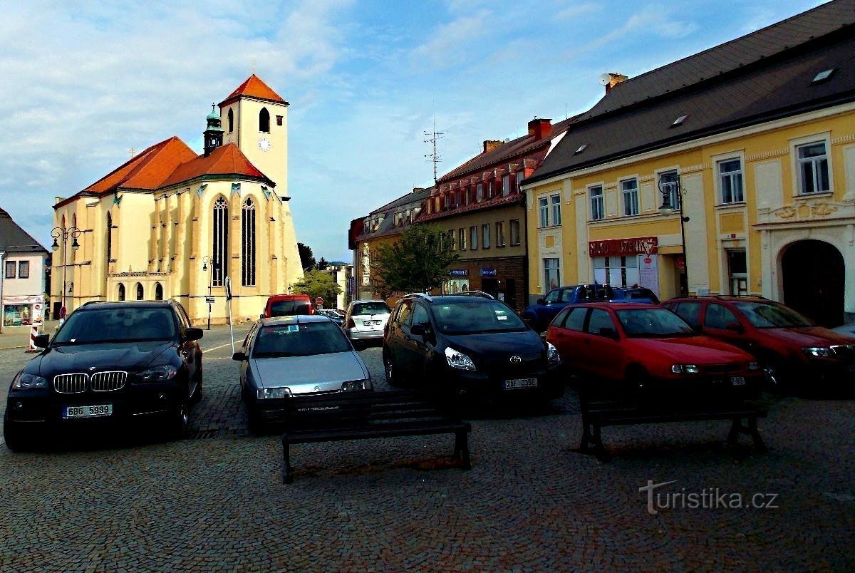 En promenad i Boskovice