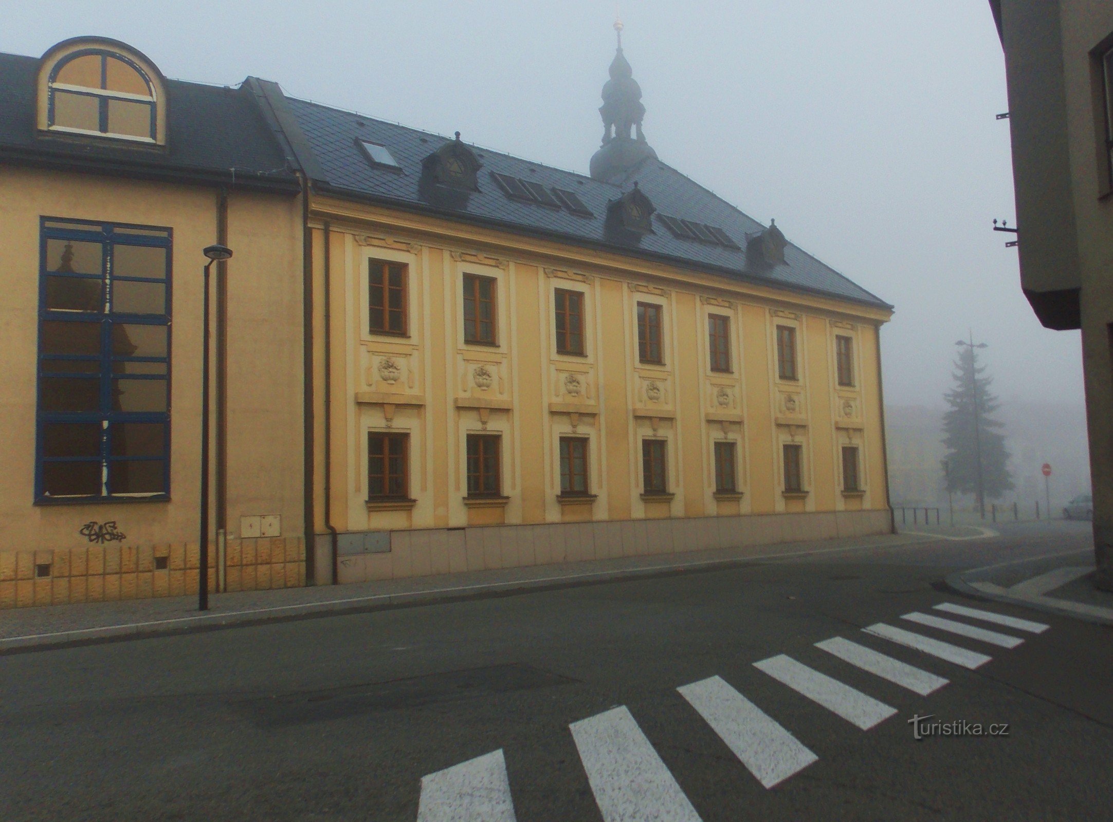 A walk through the center of Kojetín