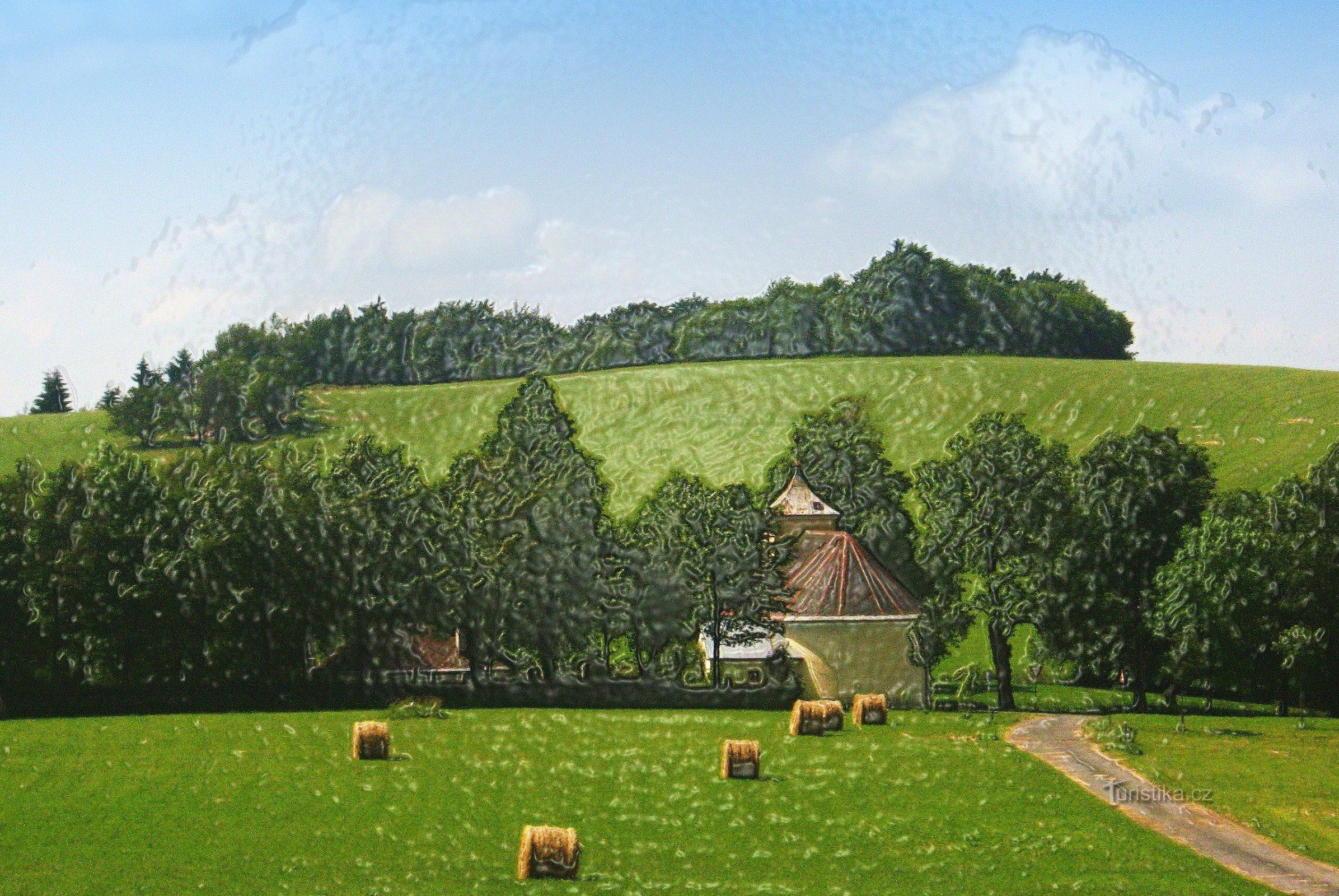 Une promenade à travers Dobřečev