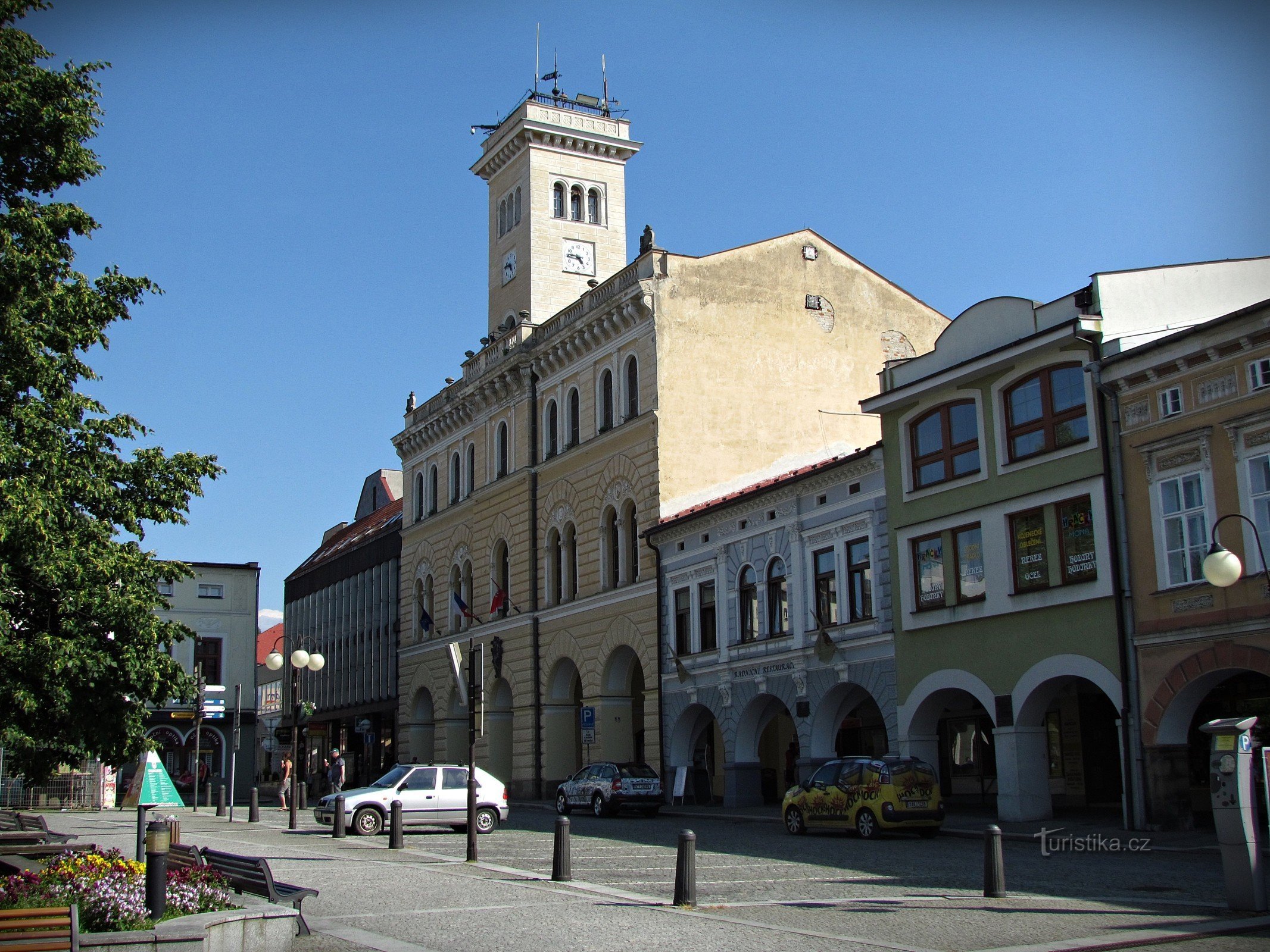 Een wandeling door Frenštát