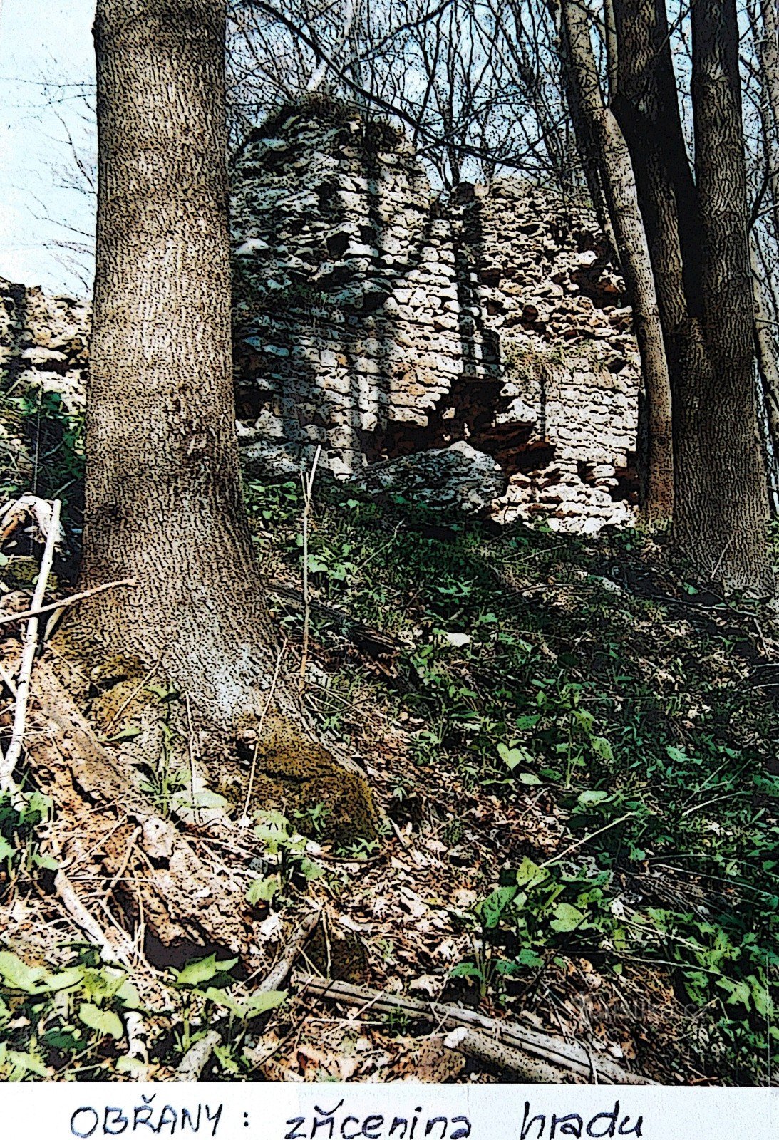 Wanderung in den Hostýn-Hügeln von Tesák über Skalný, Pardus und Rusava