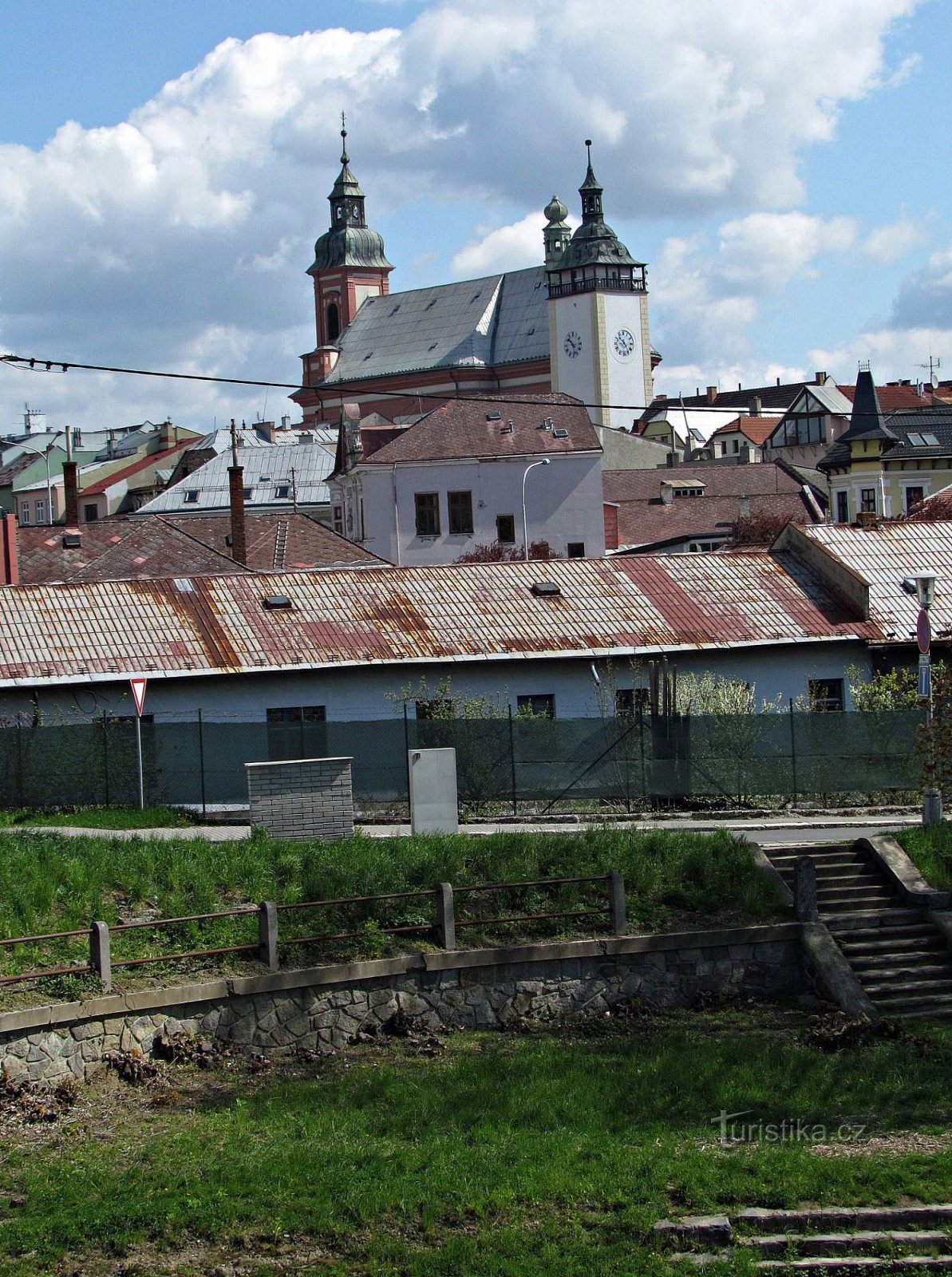 Ein Spaziergang durch die Stadt Hranice