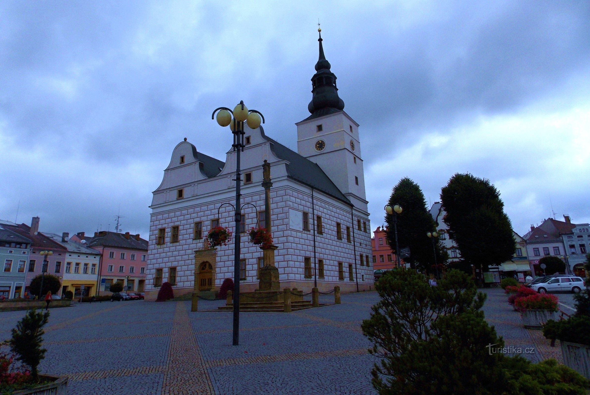 A walk through the town of Lanškroun