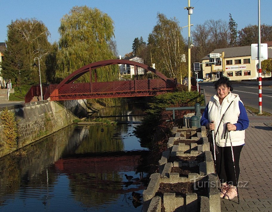 Een wandeling door de stad Slavičín