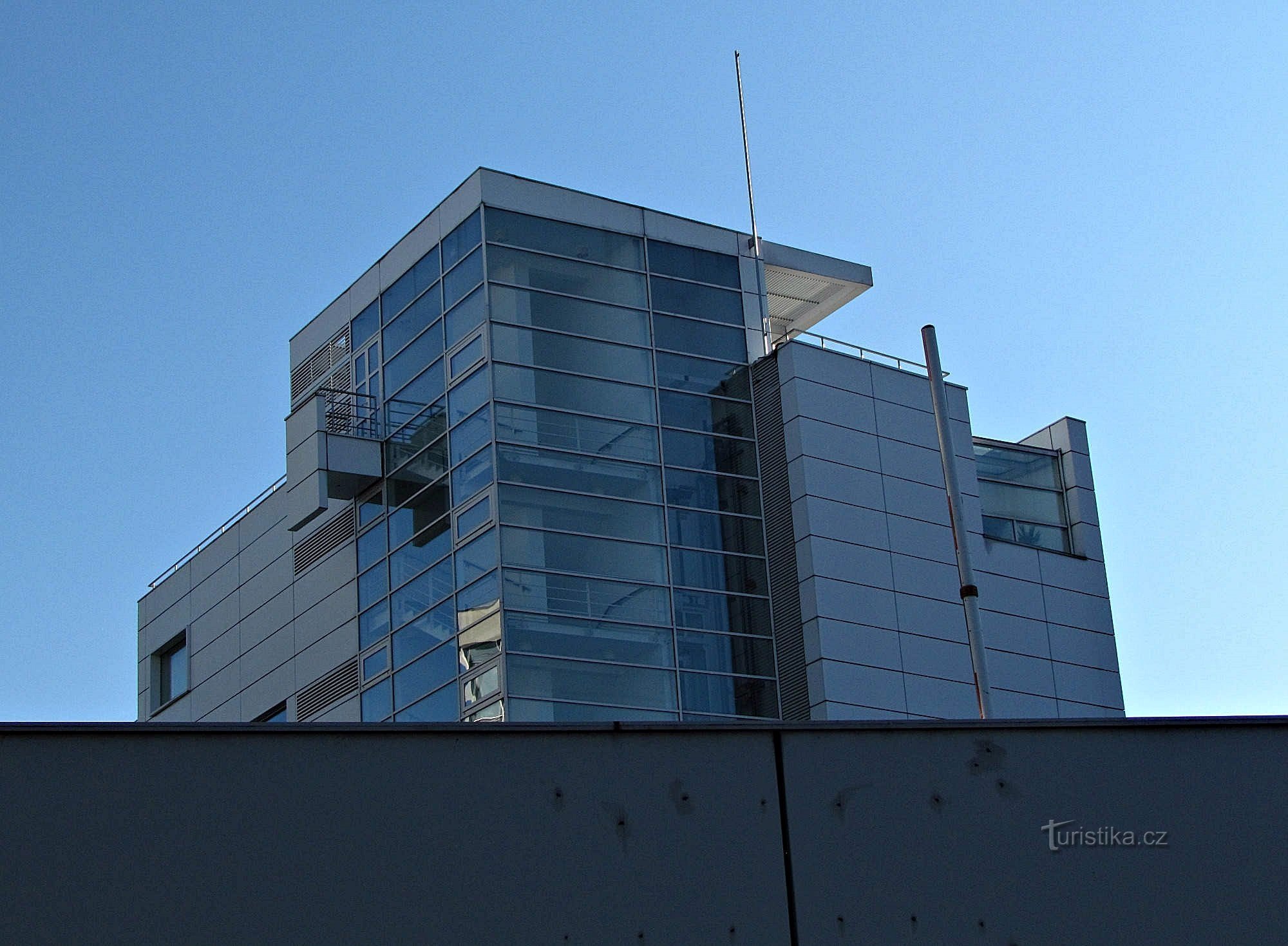 A walk between the old and contemporary architecture of Zlín