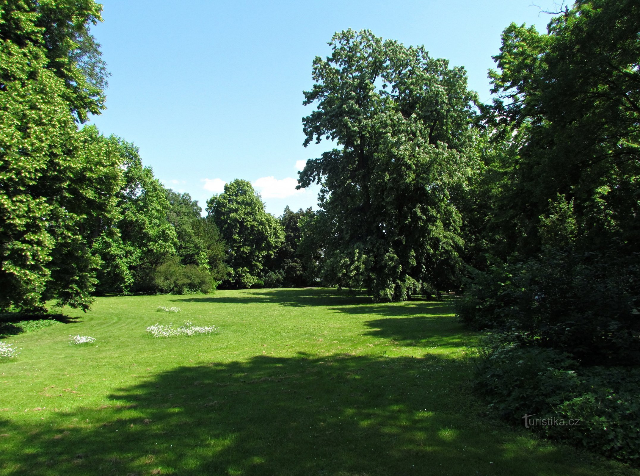 Ein Spaziergang durch den Schlosspark Opočen