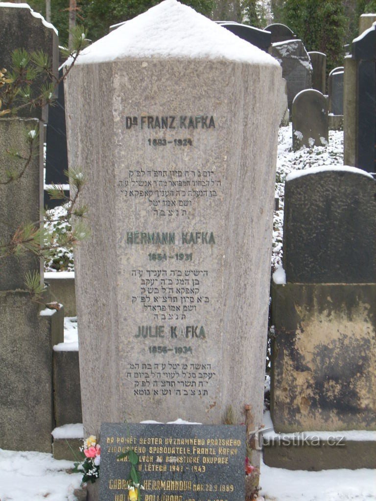En gåtur gennem Olšan-kirkegårdene 2-Ny jødisk kirkegård