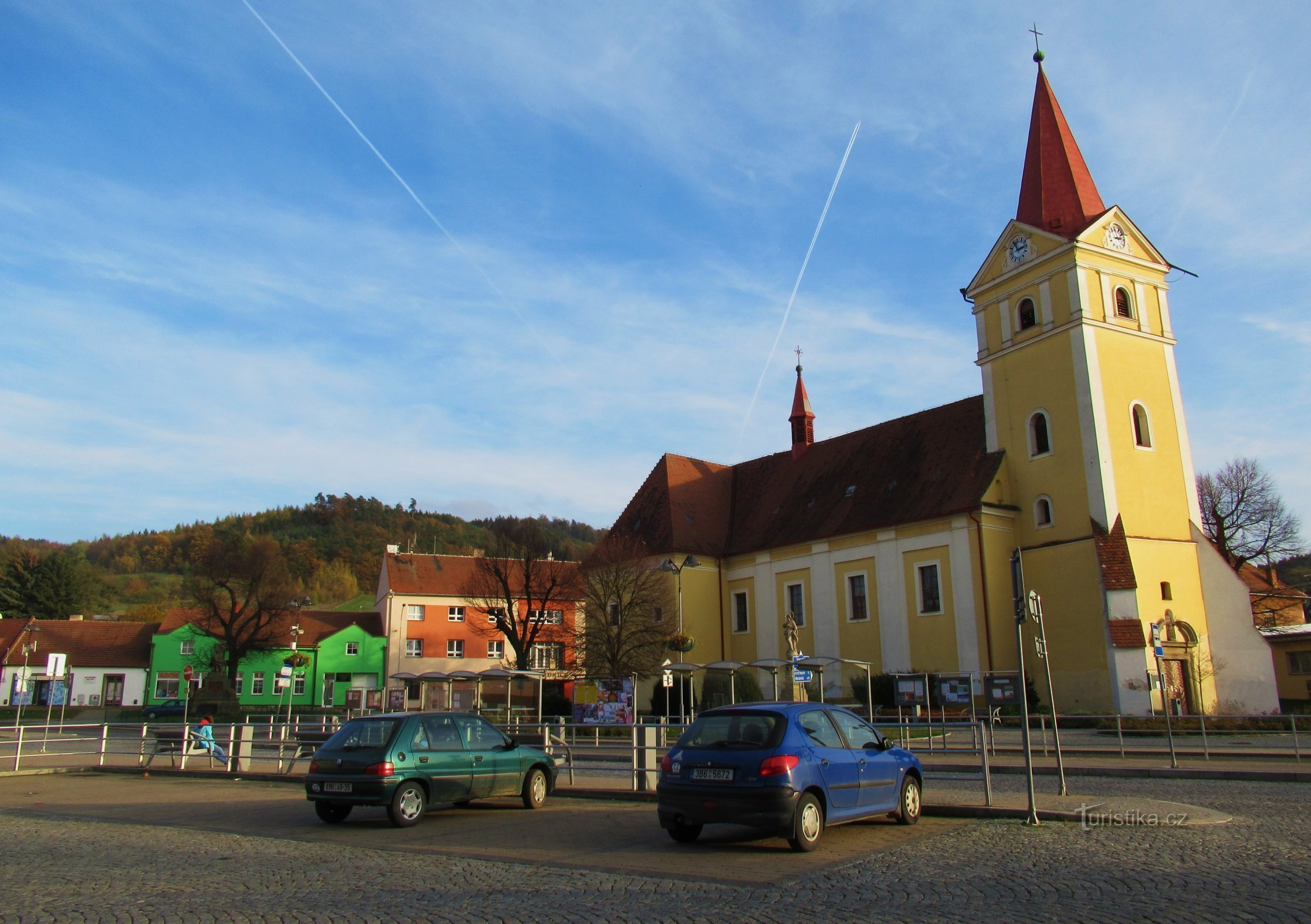 Séta Koryčanyban