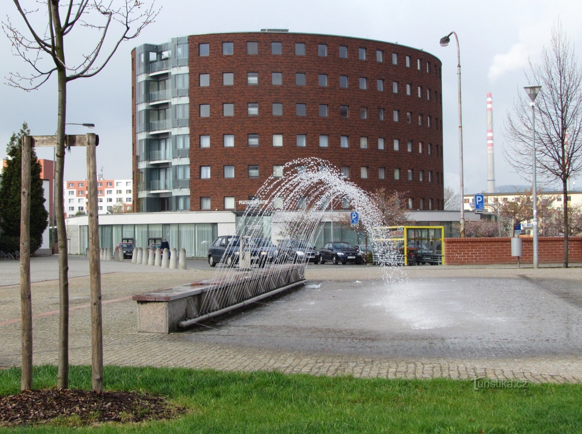 En gåtur gennem centrum af Otrokovice