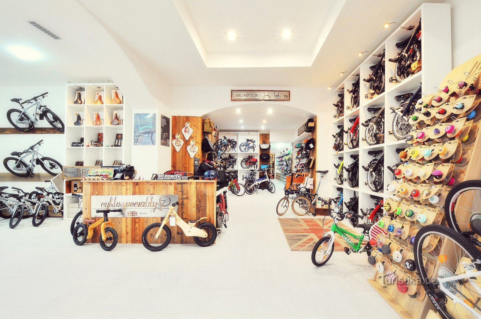 cửa hàng đặc sản cyklo Praha
