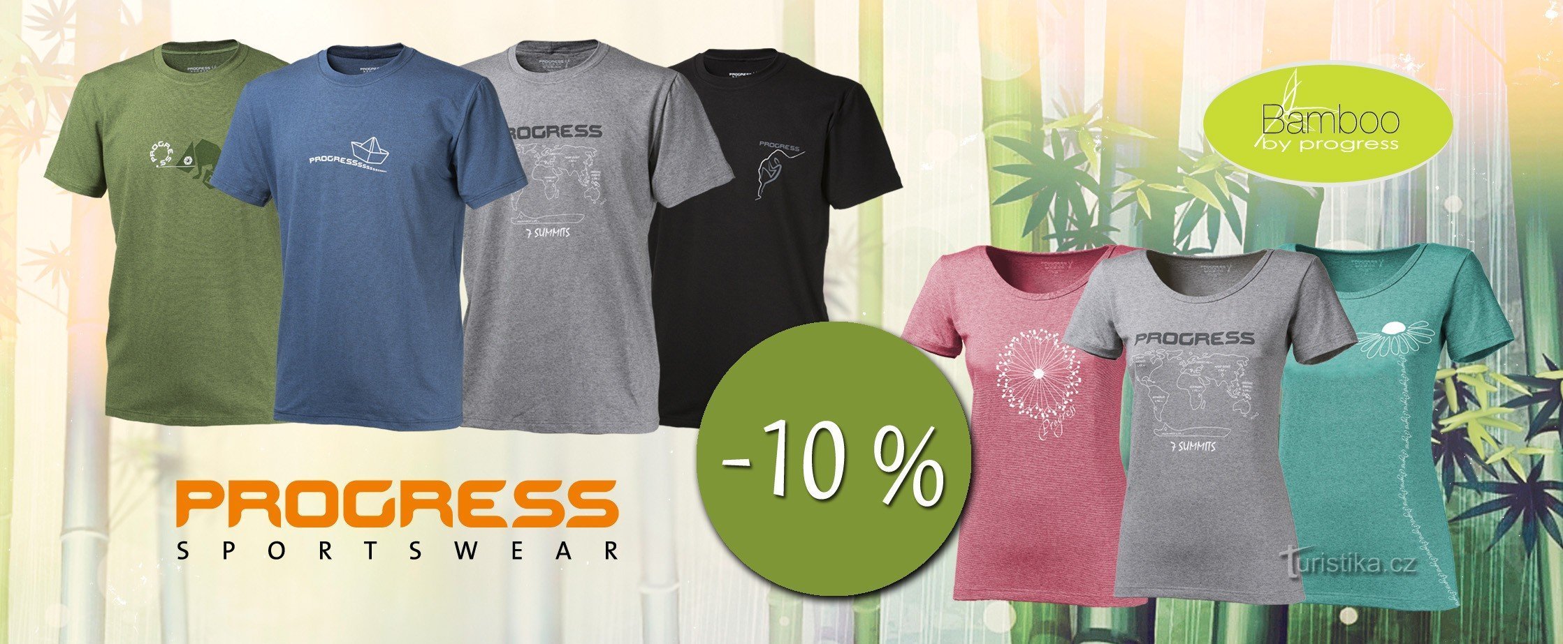 PROGRESS sportswear přináší novou bambusovou éru