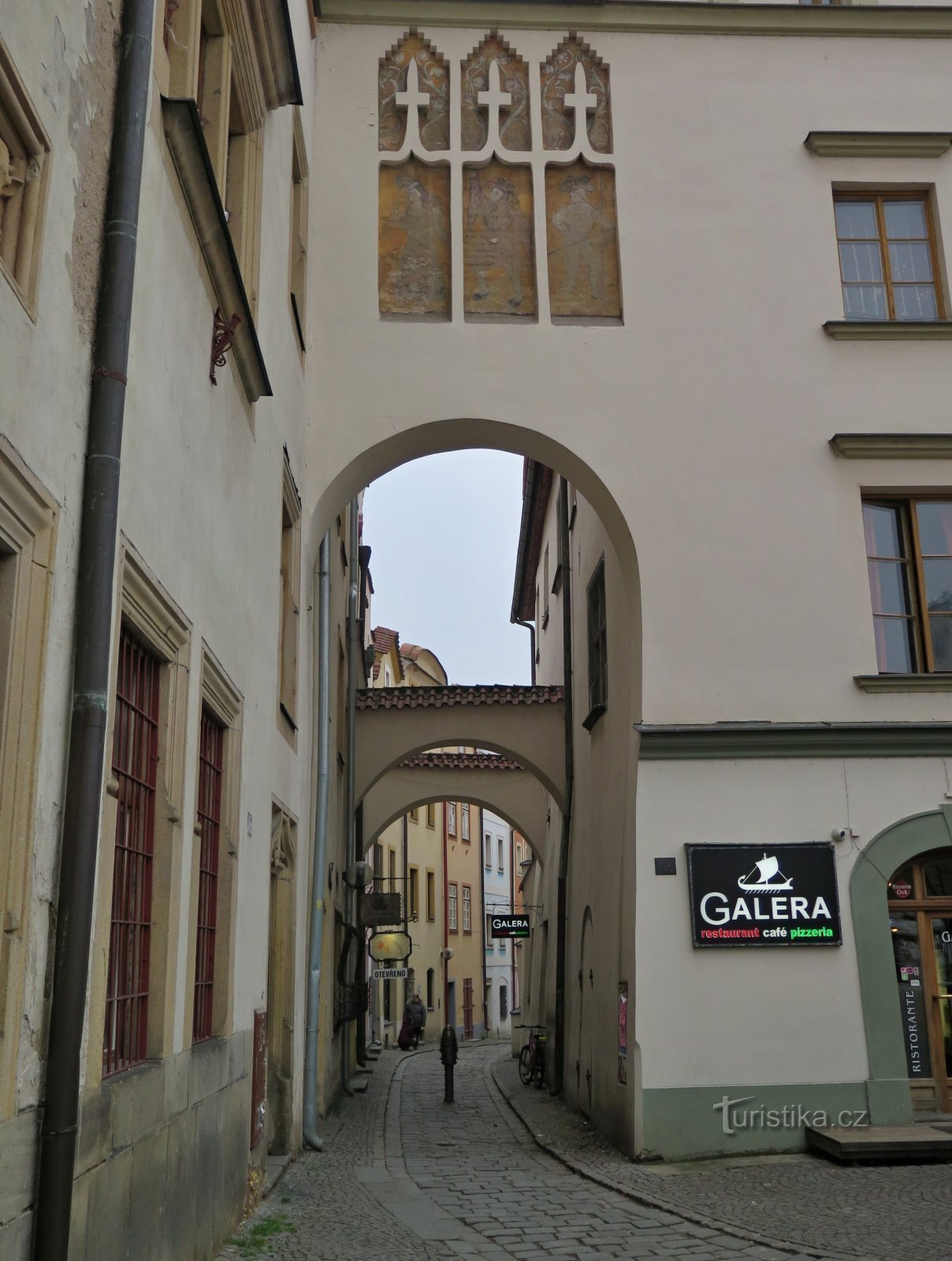 view of the front of the house to Bartolomejska Street