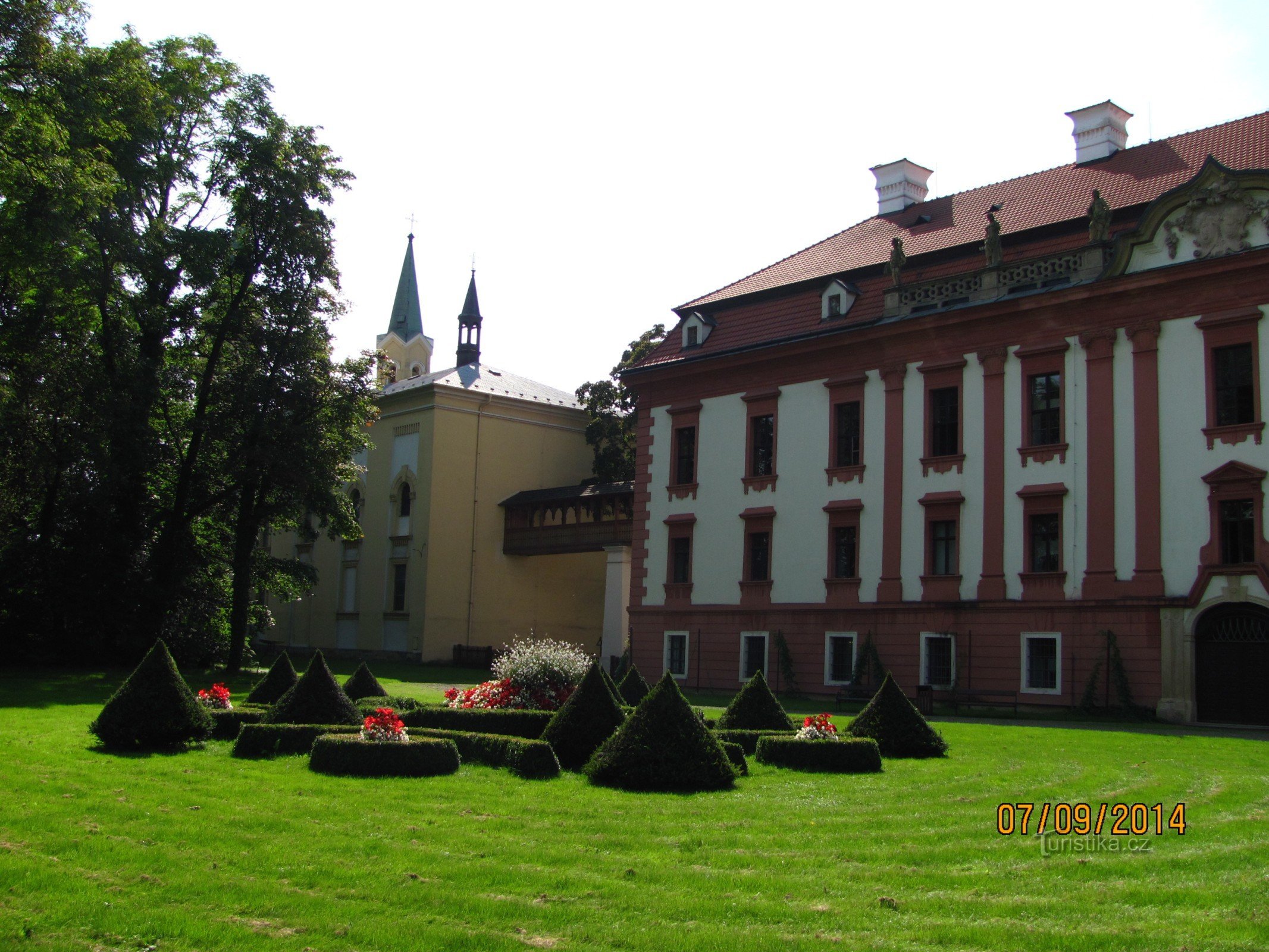 Schlossbesichtigung mit dem Kastellan - Kunín