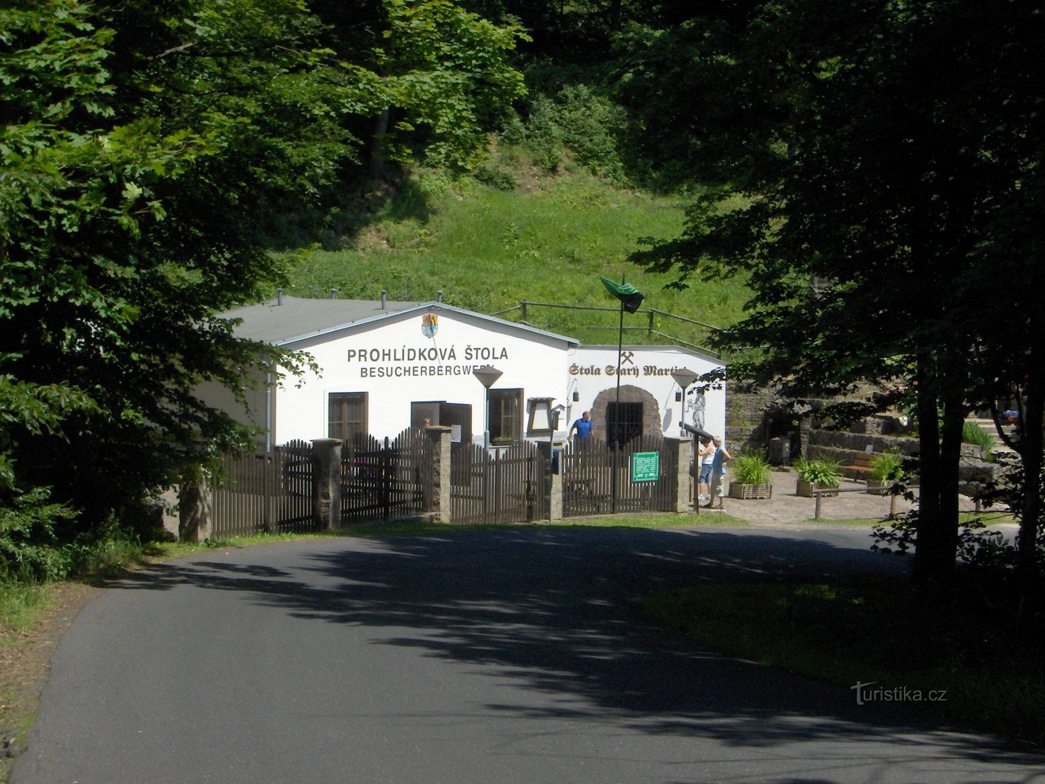 Starý Martin sightseeingtunnel.