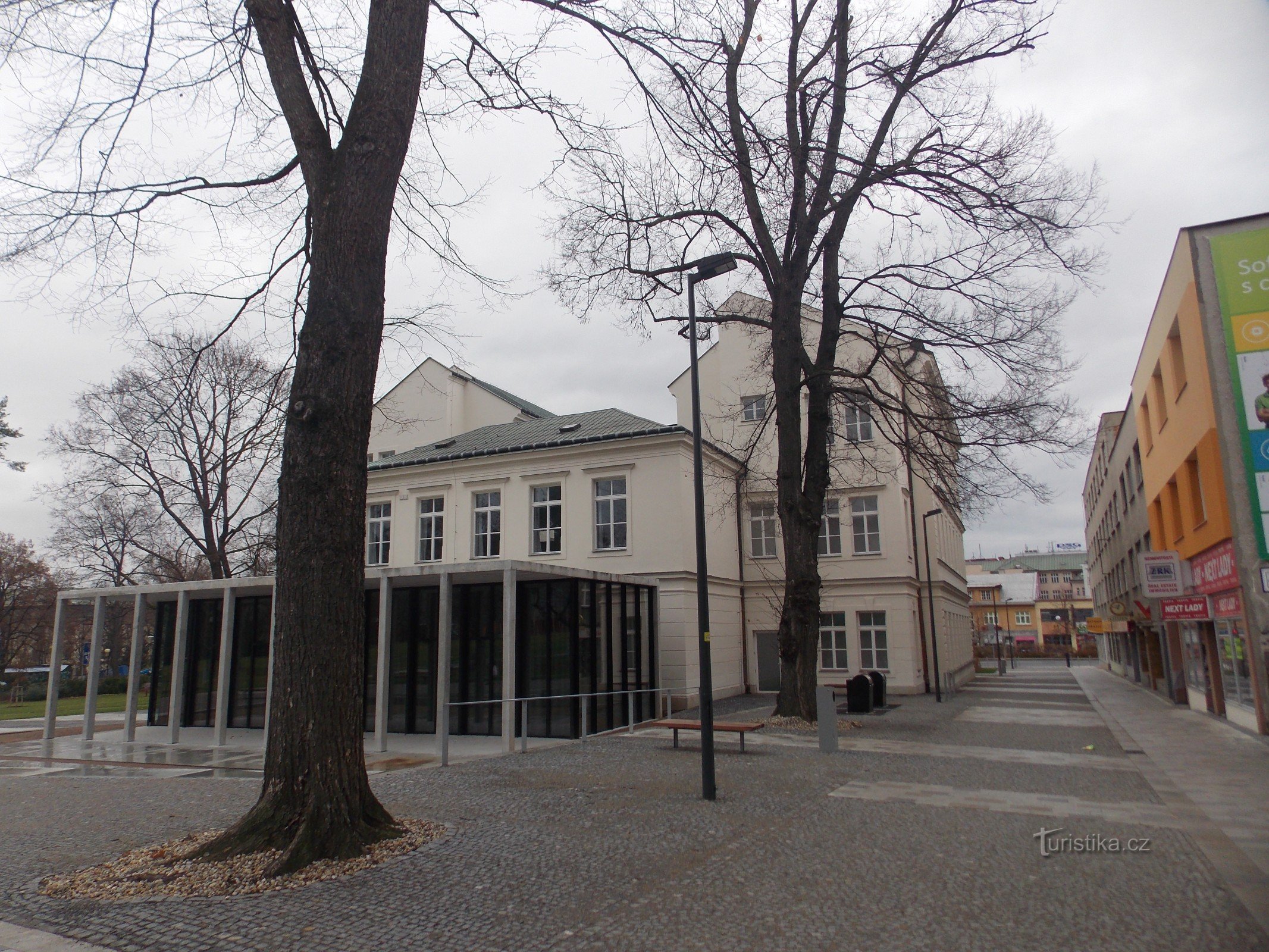 Förvandling av stadsparken Komenského i Zlín