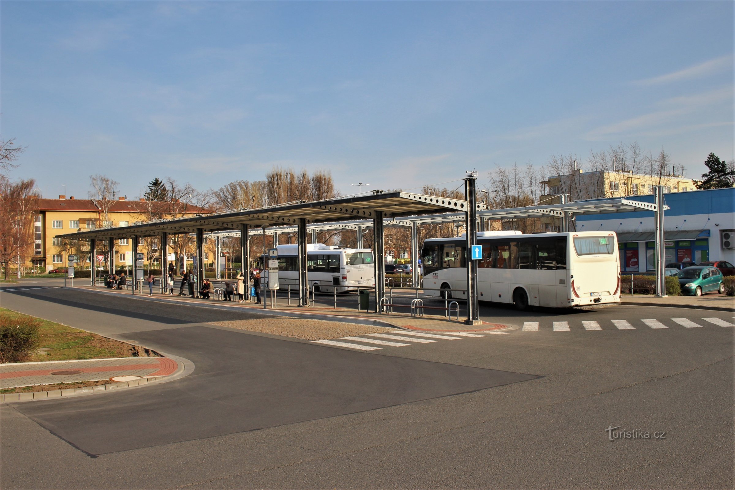Prostějov - dworzec autobusowy