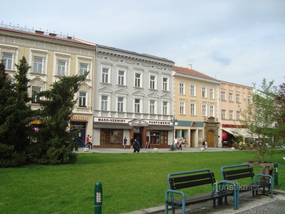 Prostějov-huset av Onše z Březovice-Foto: Ulrych Mir.