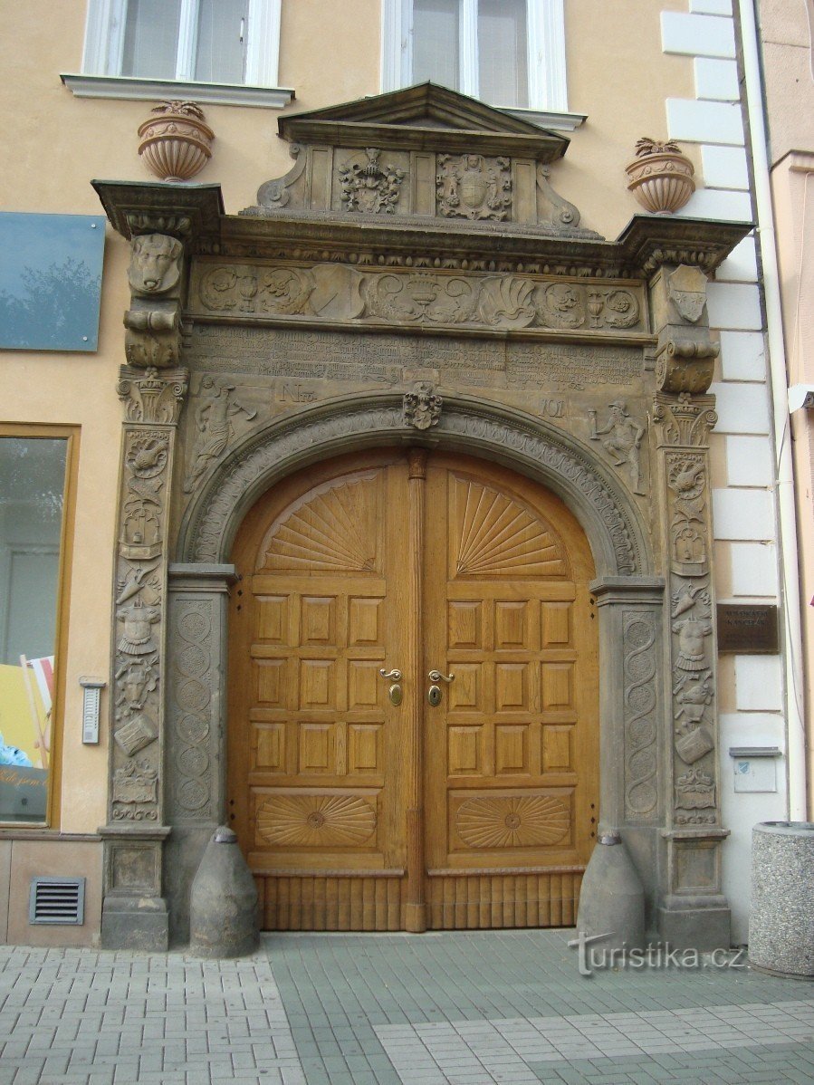 Prostějov-casa de Onše z Březovice-Foto: Ulrych Mir.