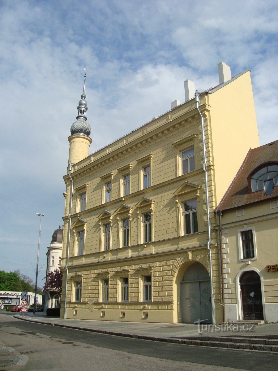 Prostějov-Fügnerova 街道-Knížecí dům-照片：Ulrych Mir。