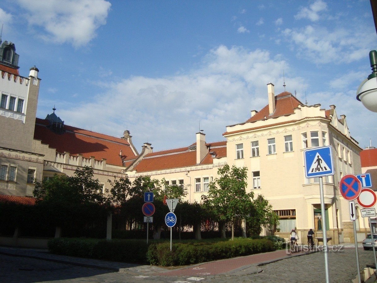 Prostějov-kansallistalo - Kuva: Ulrych Mir.