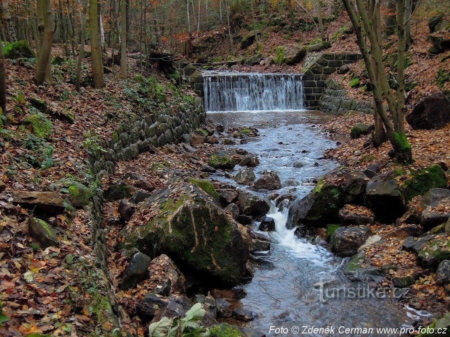 Upstream of Hartské brook