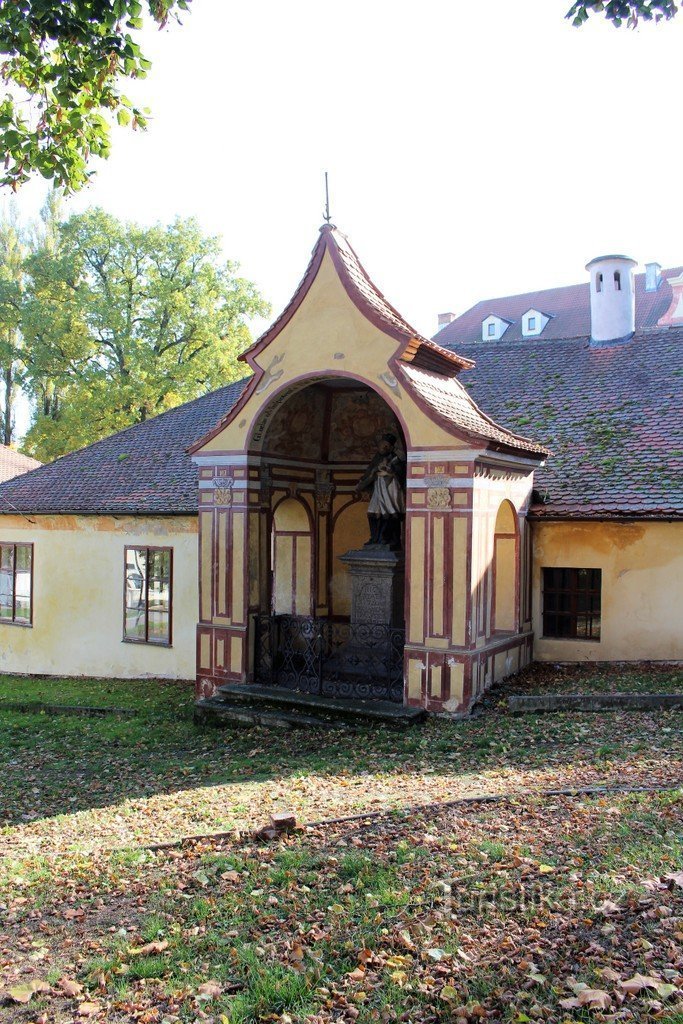 Protivín, chapelle de St. Jean de Nepomuk