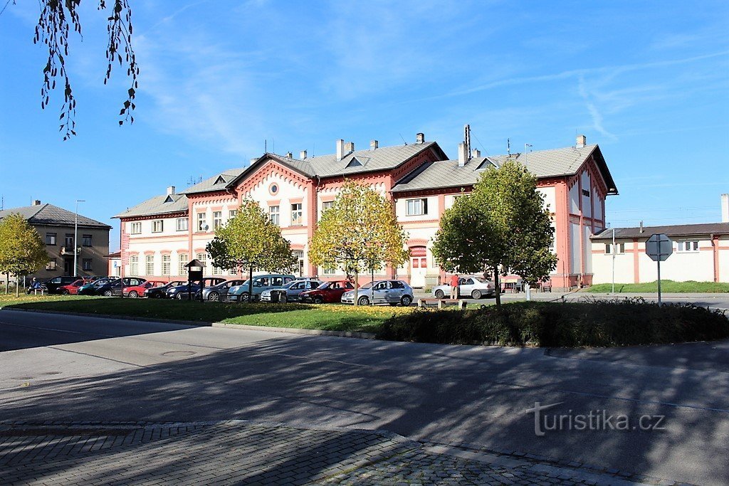 Protivín, railway station