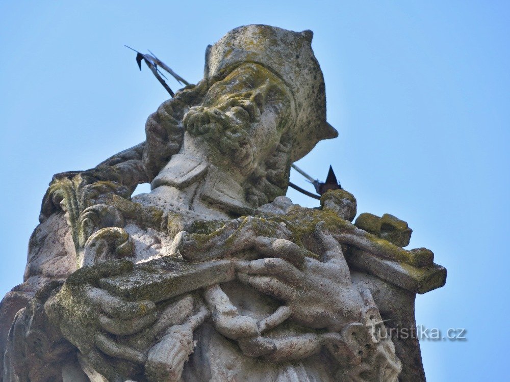 Provodov - statue af St. Jan Nepomucký